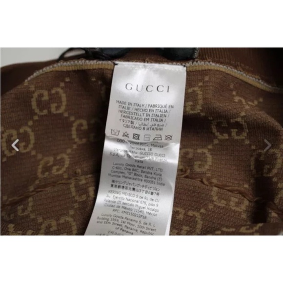 Authentic Gucci Leggings Monogram GG Print Stretch Women’s  Pants Size L $920 - Picture 13 of 14